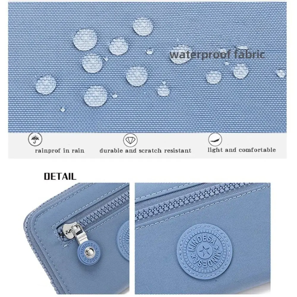 Простые молнии, однотонный кошелек для монет - Фотография_4