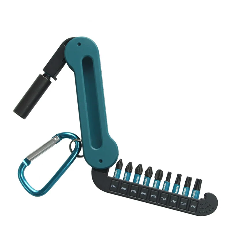 Makita e-15849 набор ударных черных отверток - Фотография_4