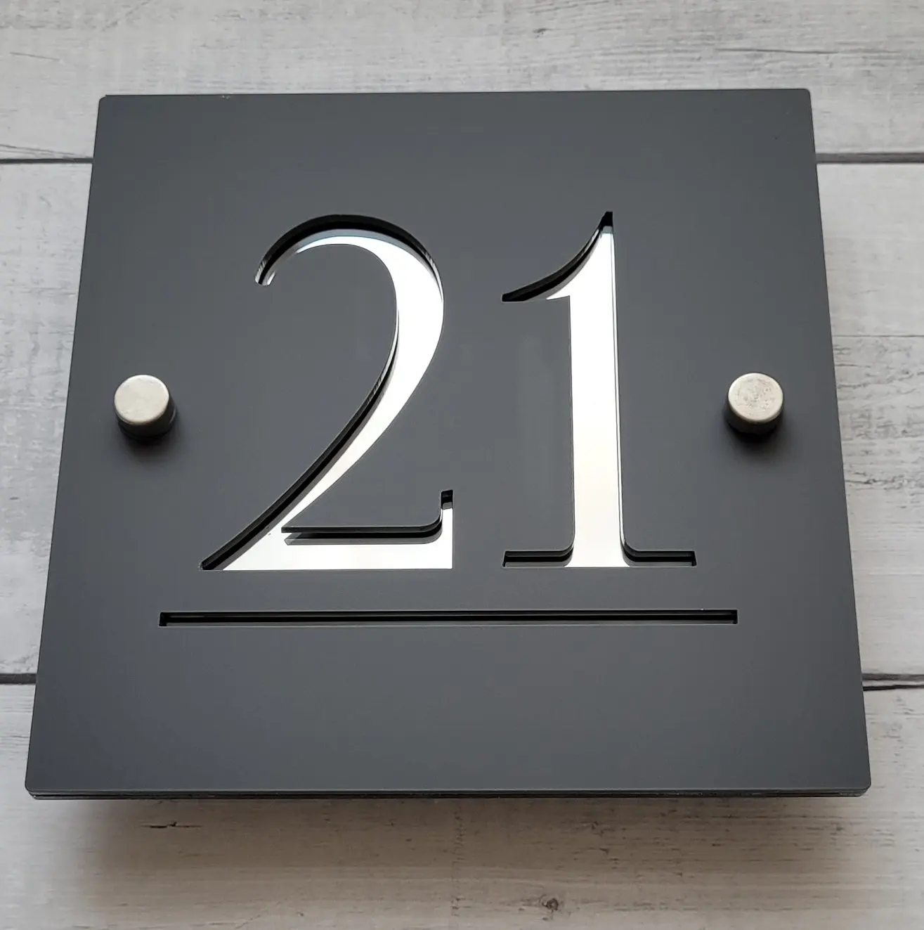 Табличка с номером для жилых помещений - Фотография_2