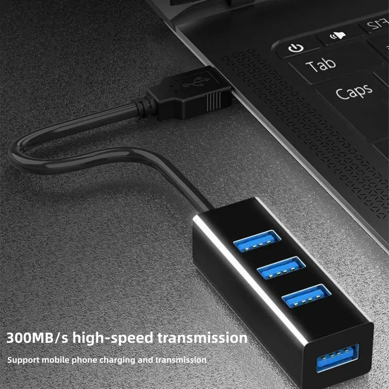Портативный 4-портовый концентратор usb 3.0 - Фотография_5