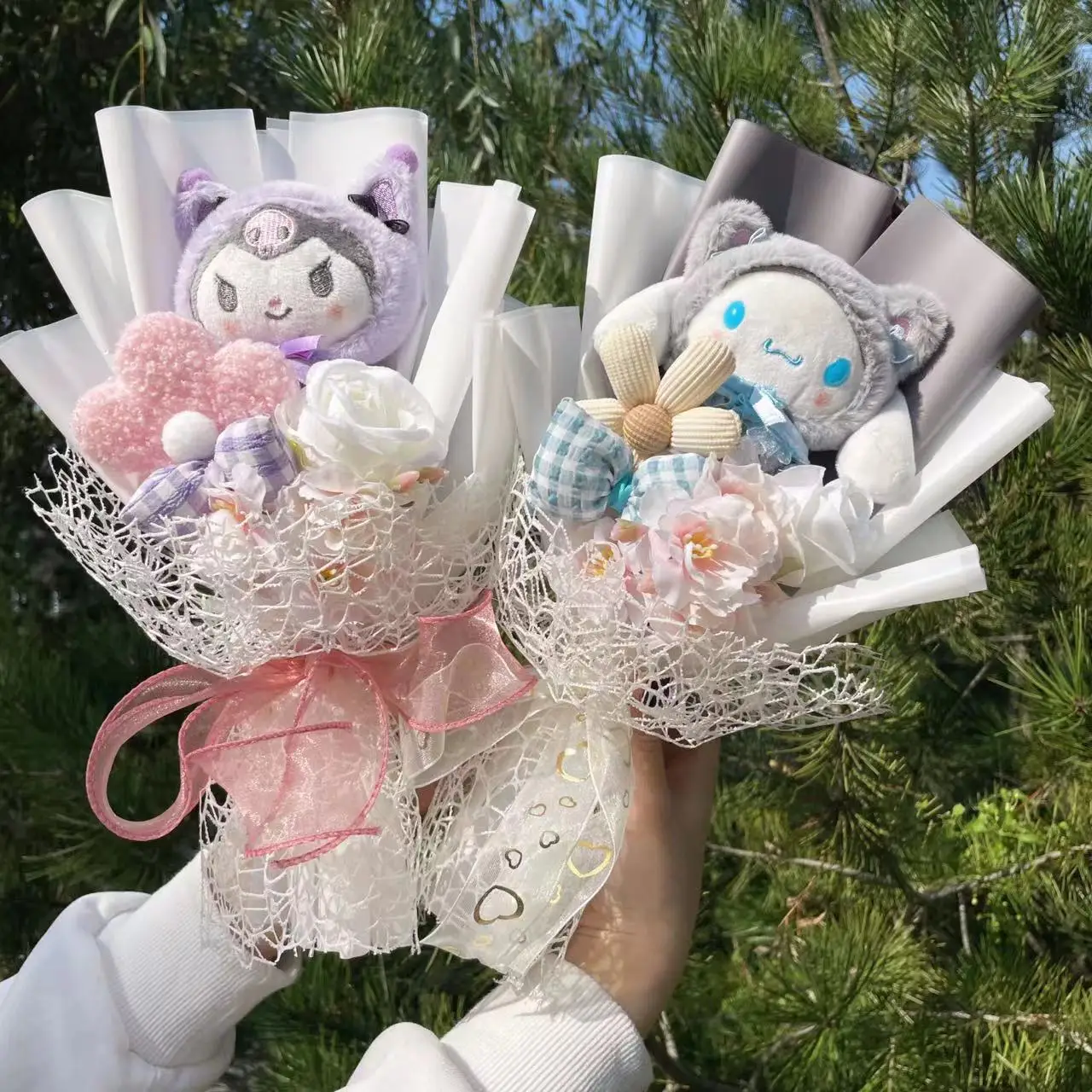 Мультфильм my melody kuromi cinnamoroll kt cat - Фотография_4