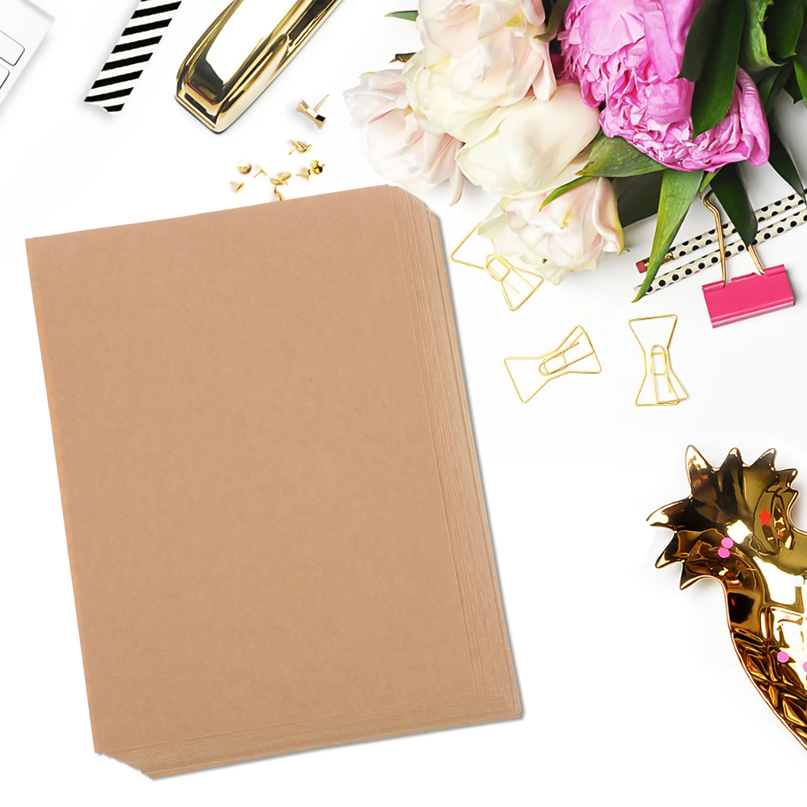 50 листов коричневой крафт-бумаги - Фотография_6