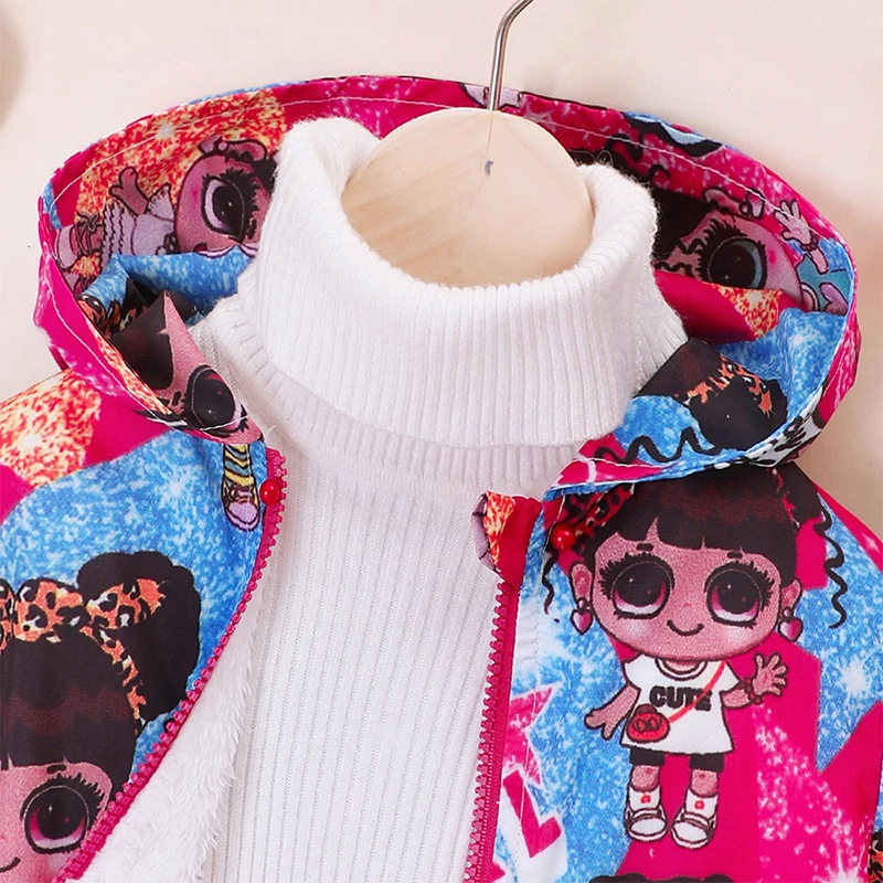 Детская демисезонная плюшевая куртка - Фотография_4