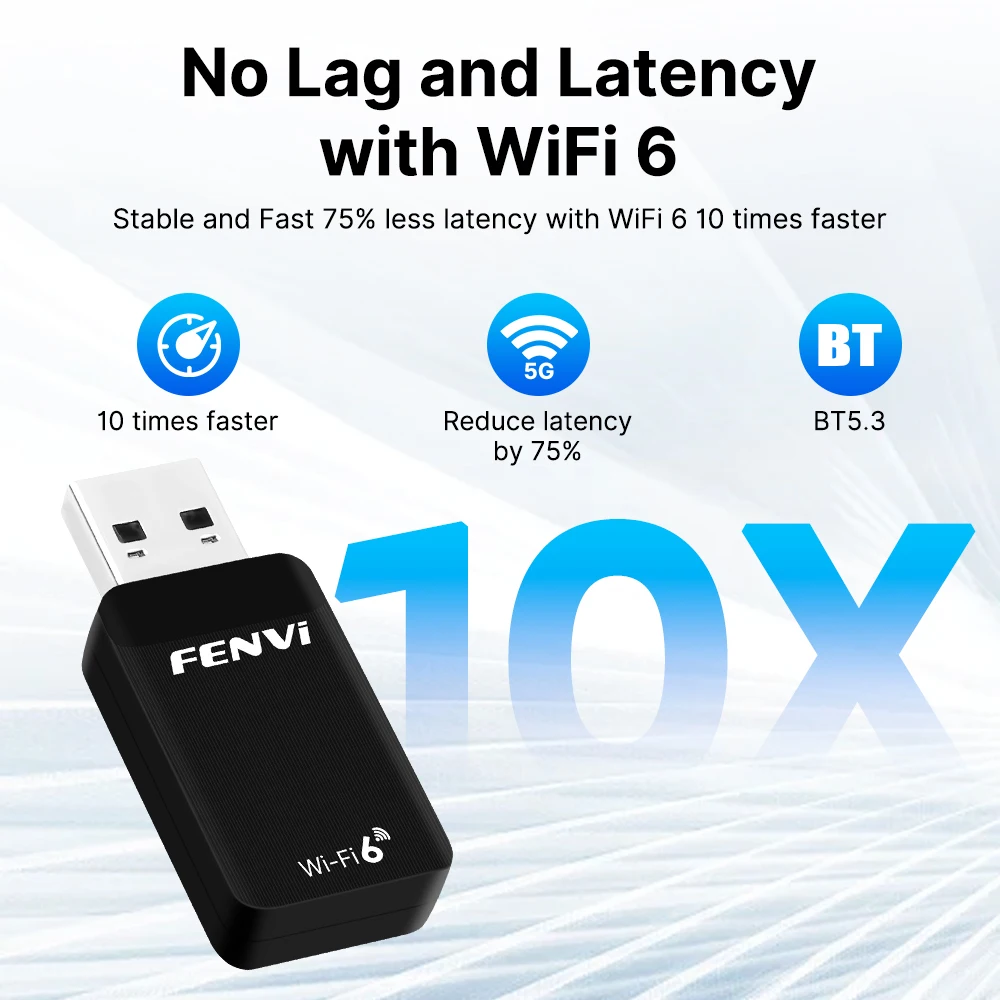 Fenvi wifi 6 ax900 usb bluetooth 5 - Фотография_5