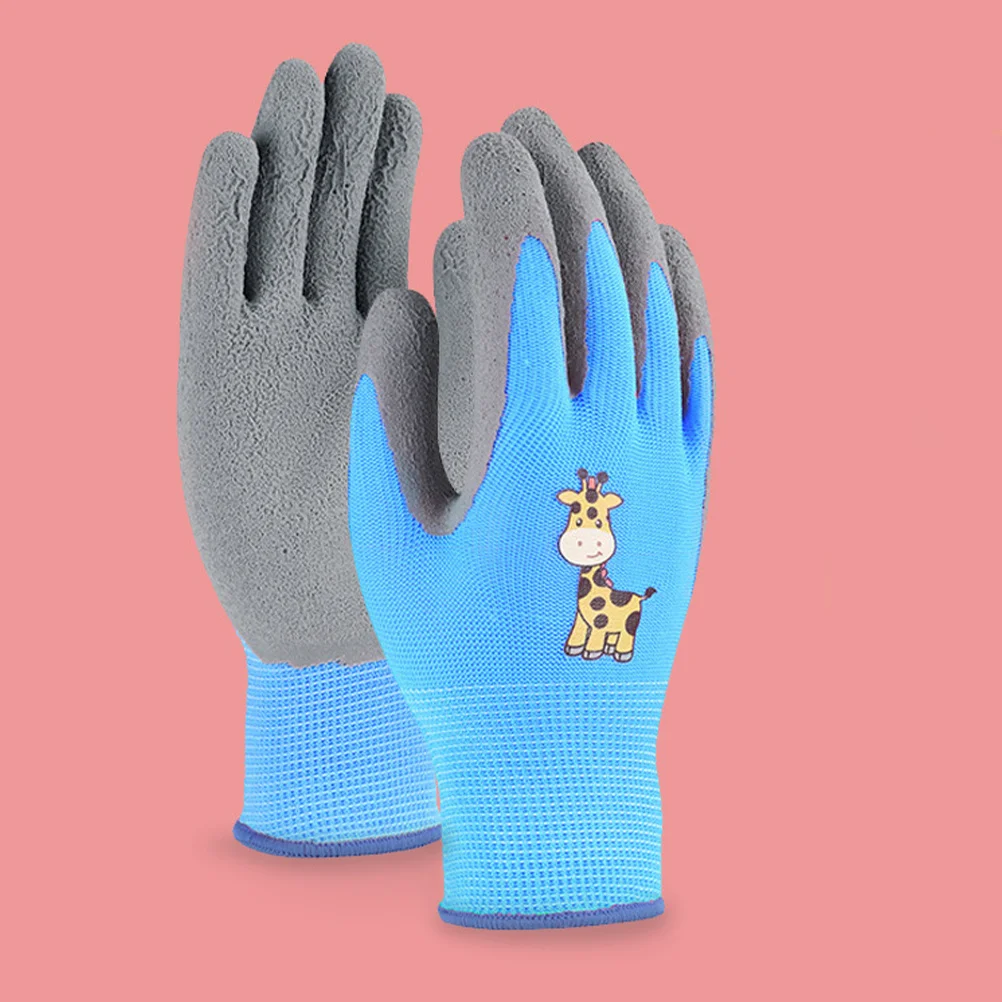 3 пары удобных латексных садовых перчаток - Фотография_3