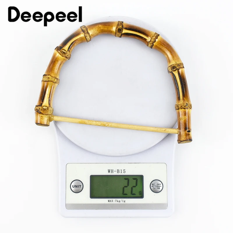 Deepeel 12/14,5 см натуральная деревянная бамбуковая ручка для кошелька - Фотография_3