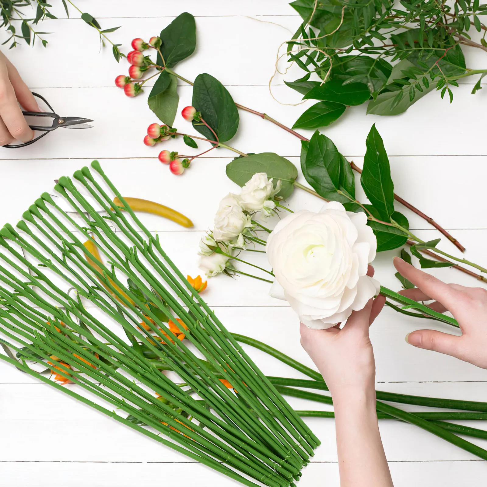 Искусственные стебли цветов