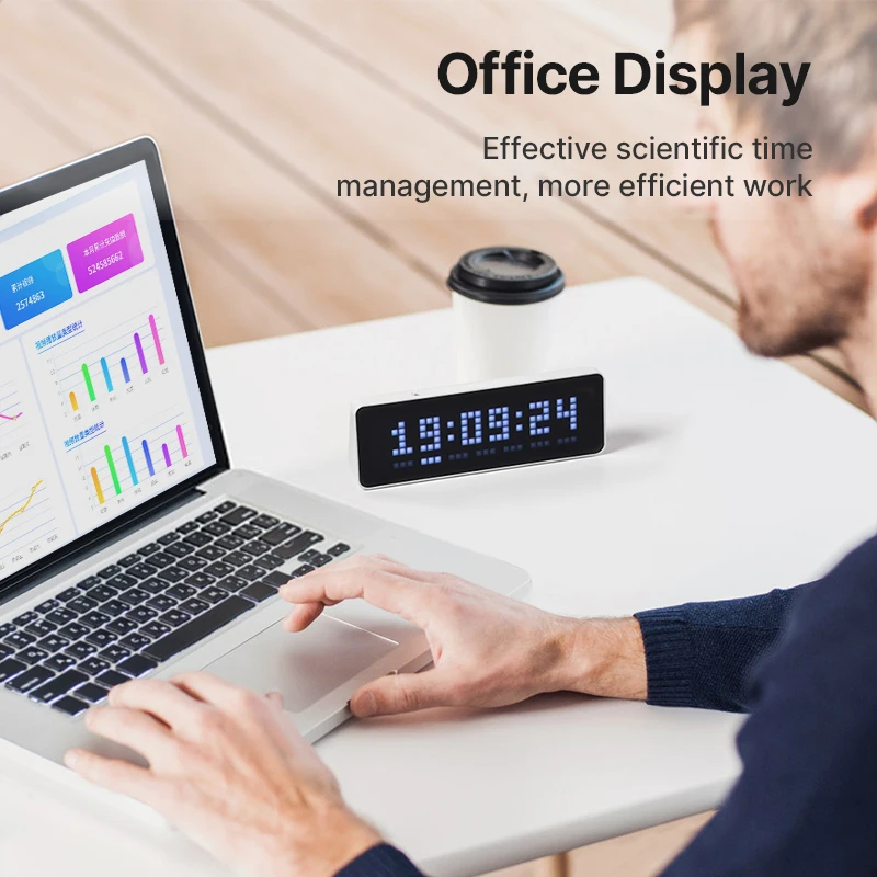 Ulanzi tc001 смарт-пиксельные часы - Фотография_6