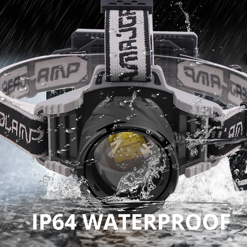 Xhp70 светодиодный мощный налобный фонарь - Фотография_3