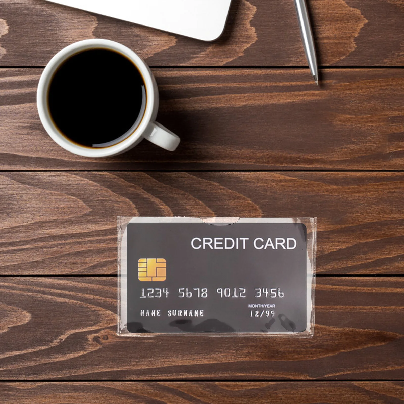 Прозрачные пластиковые защитные рукава для карт - Фотография_2