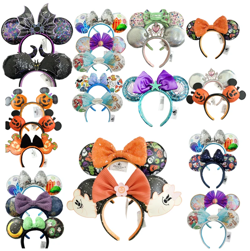 Повязка на голову с тыквой диснея