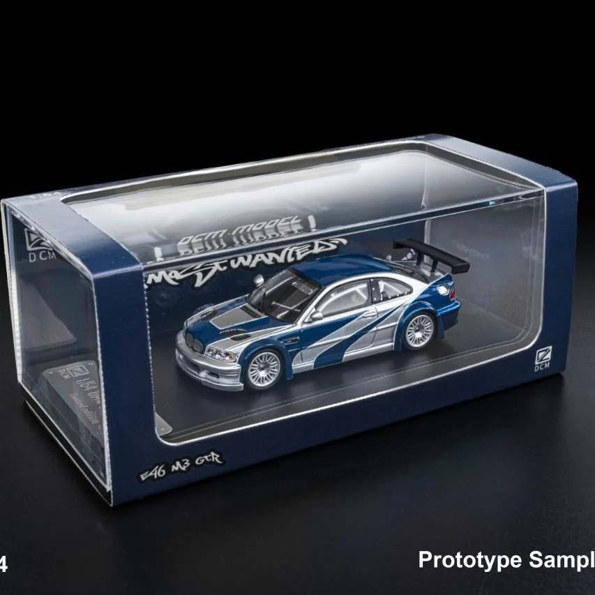 Dcm 1:64 bmw m3 e46 gtr gran turismo - Фотография_6