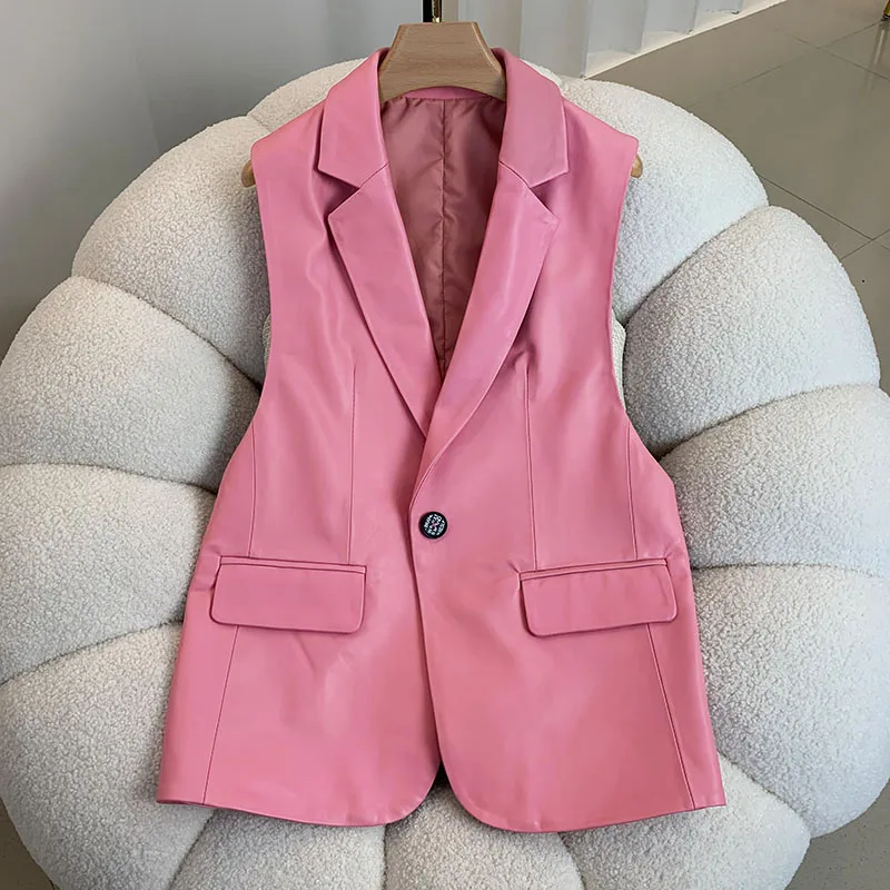 Топы из натуральной овечьей кожи для женщин - Фотография_2