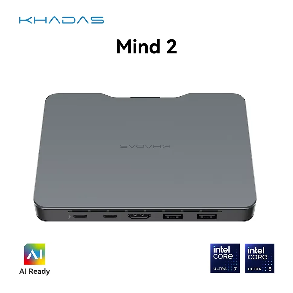 Мини-игровой пк khadas mind 2 с