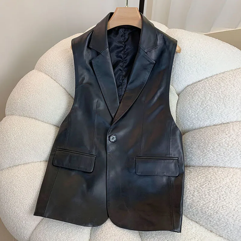 Топы из натуральной овечьей кожи для женщин - Фотография_5