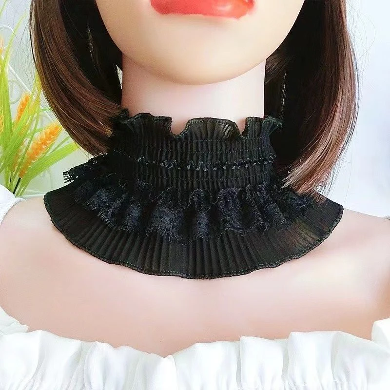 Кружевное украшение на шею - Фотография_5