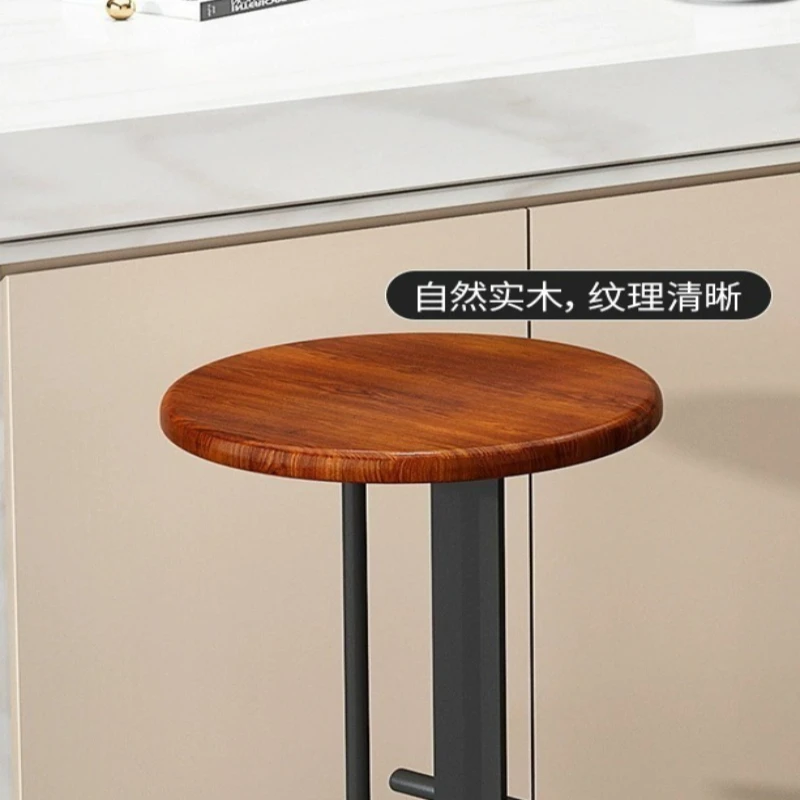 Металлический прочный барный стул для приема - Фотография_4