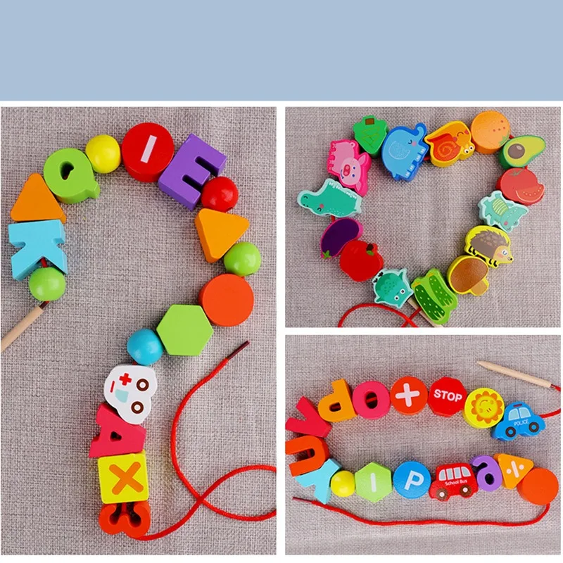 Деревянные игрушки monterssori из бисера - Фотография_4