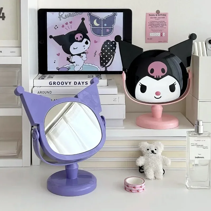 Зеркало для макияжа sanrio kuromi - Фотография_5