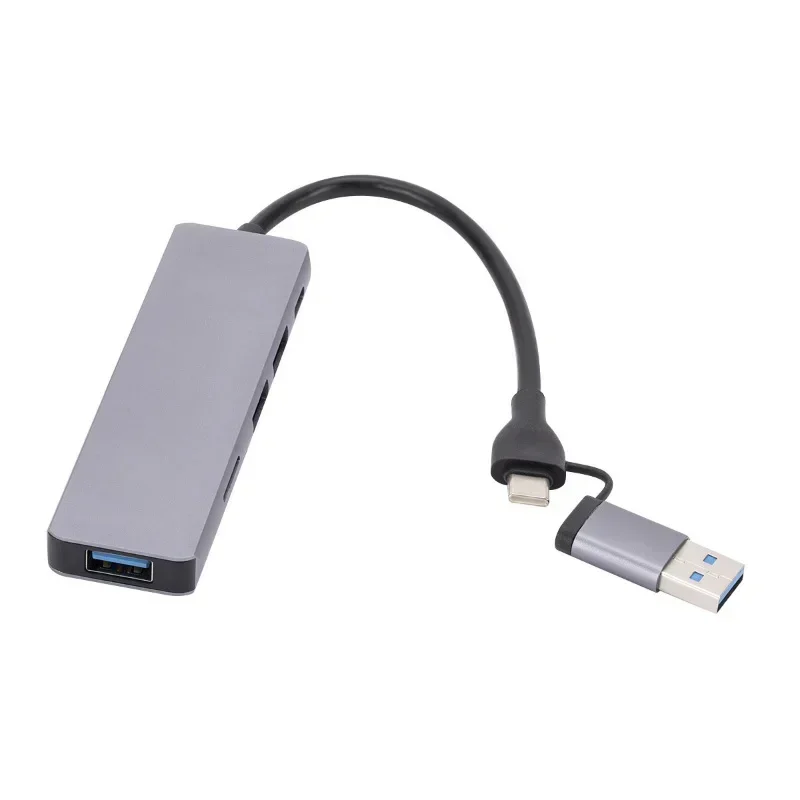 Многофункциональная док-станция 6 в 1 типа c + usb 3.0 2.0 - Фотография_4