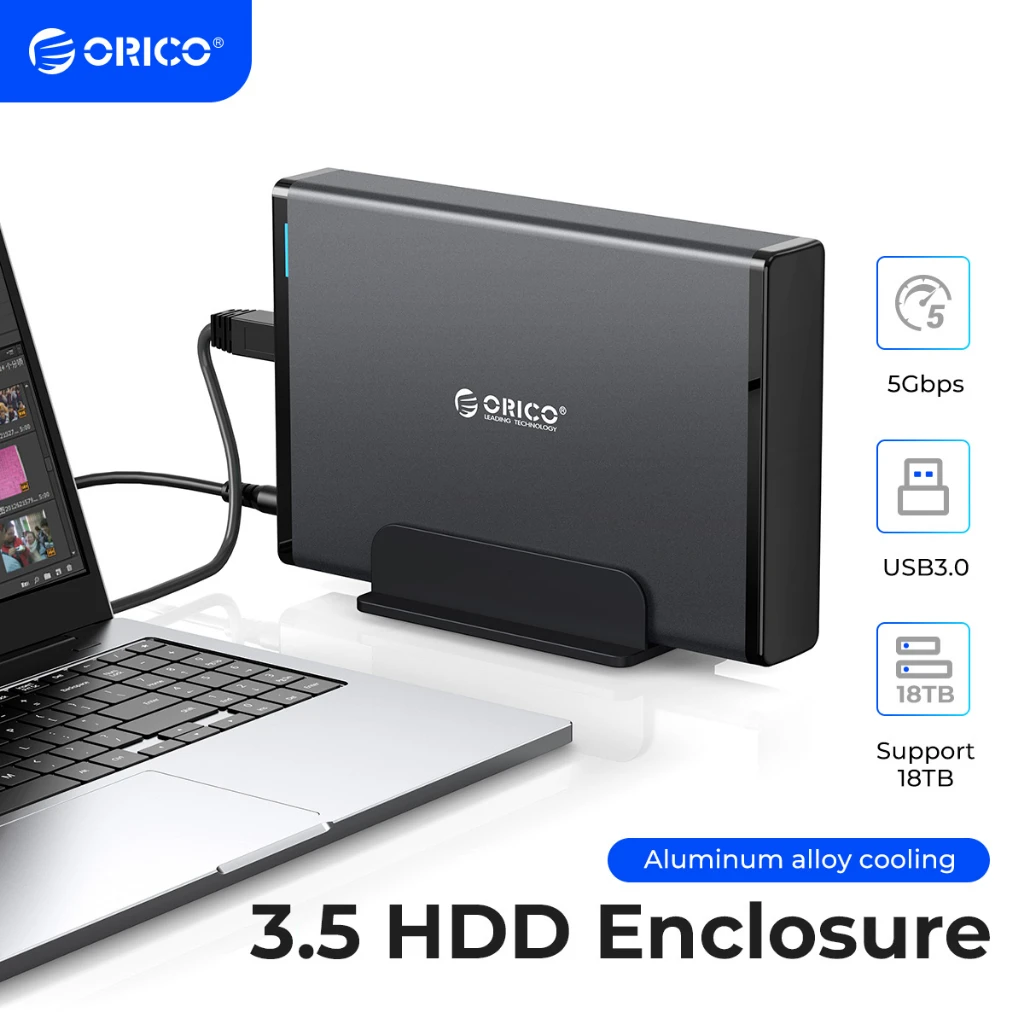Orico 3,5 ''hdd чехол sata к usb 3