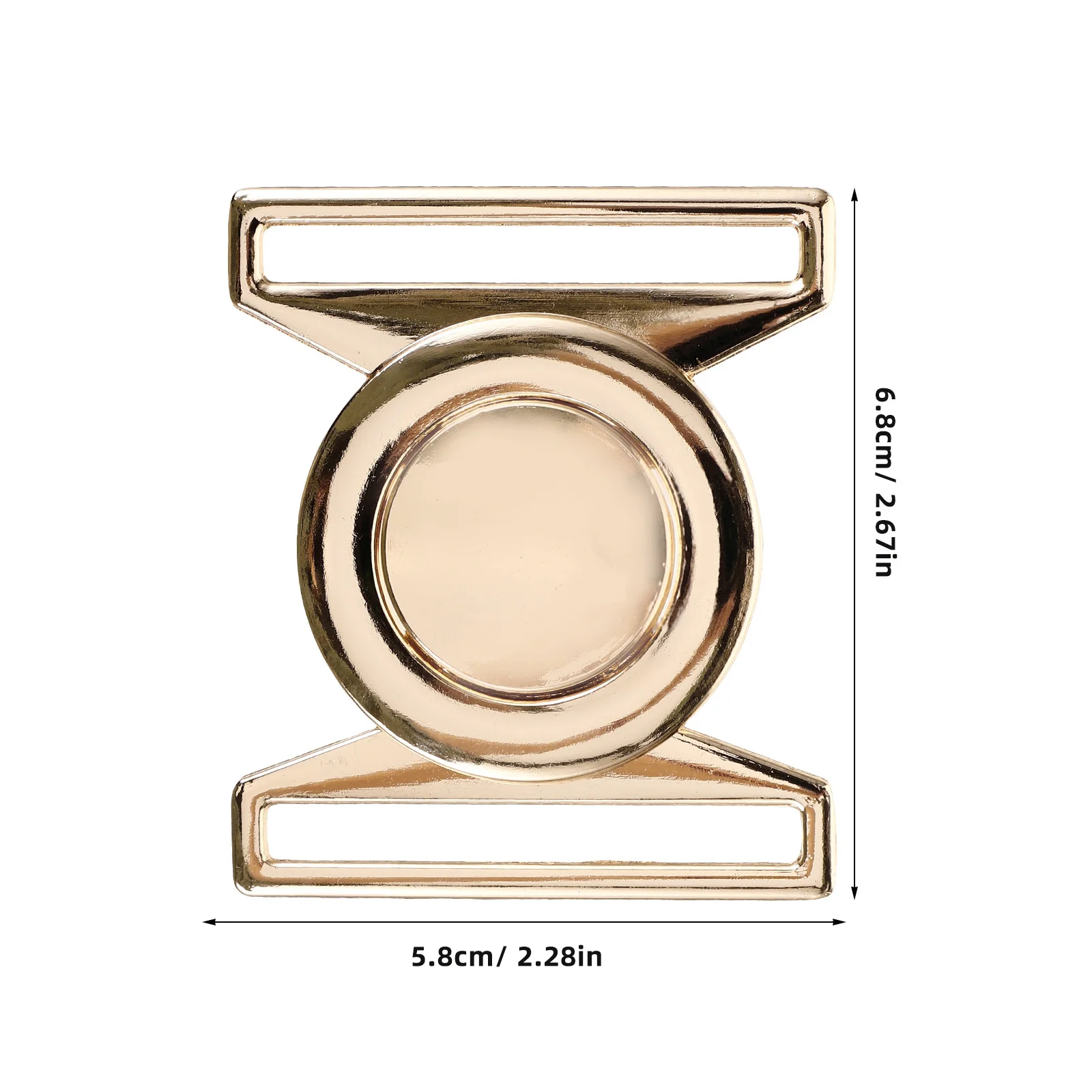 Металлическая пряжка для платья - Фотография_6