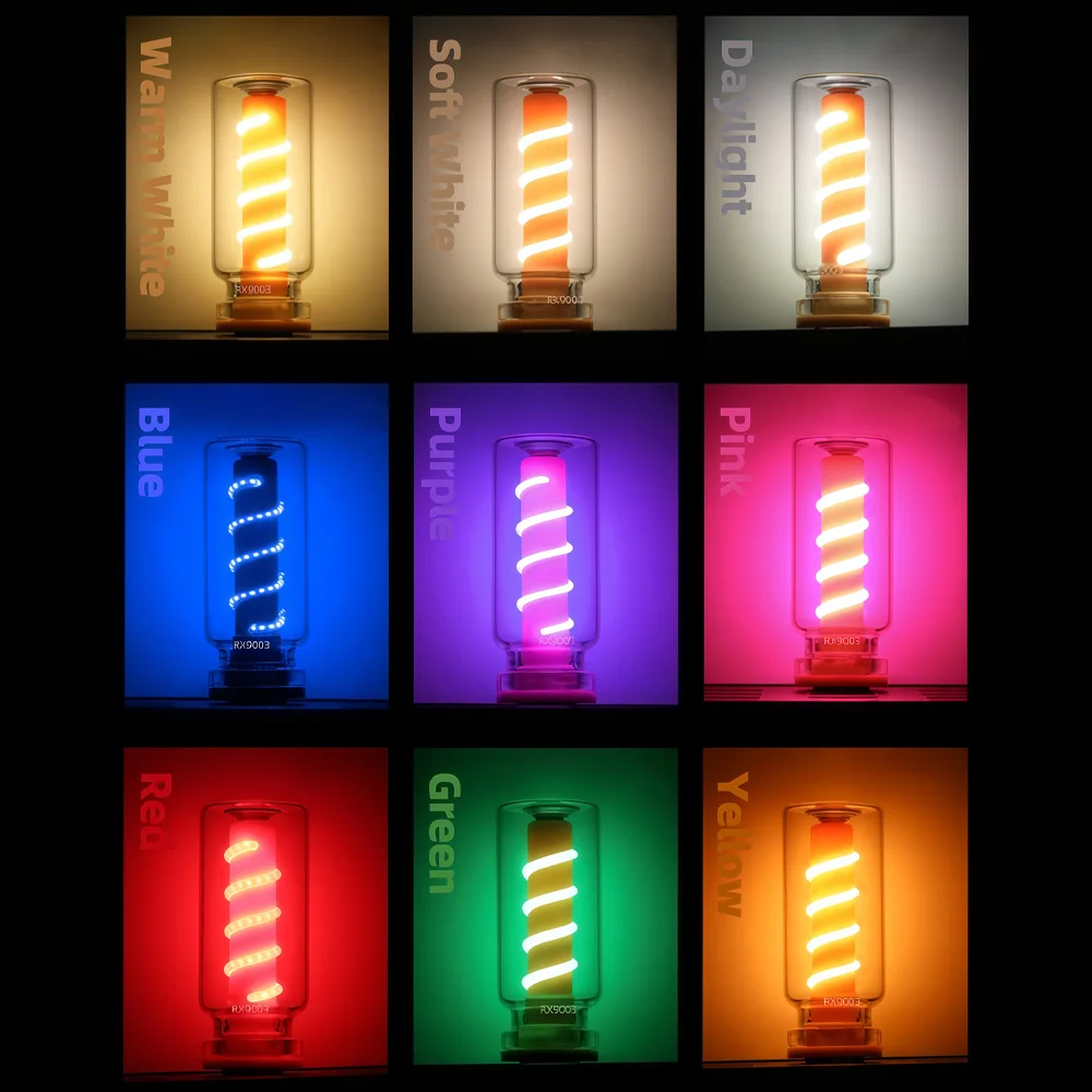 Светодиодный спиральный светильник накаливания - Фотография_3