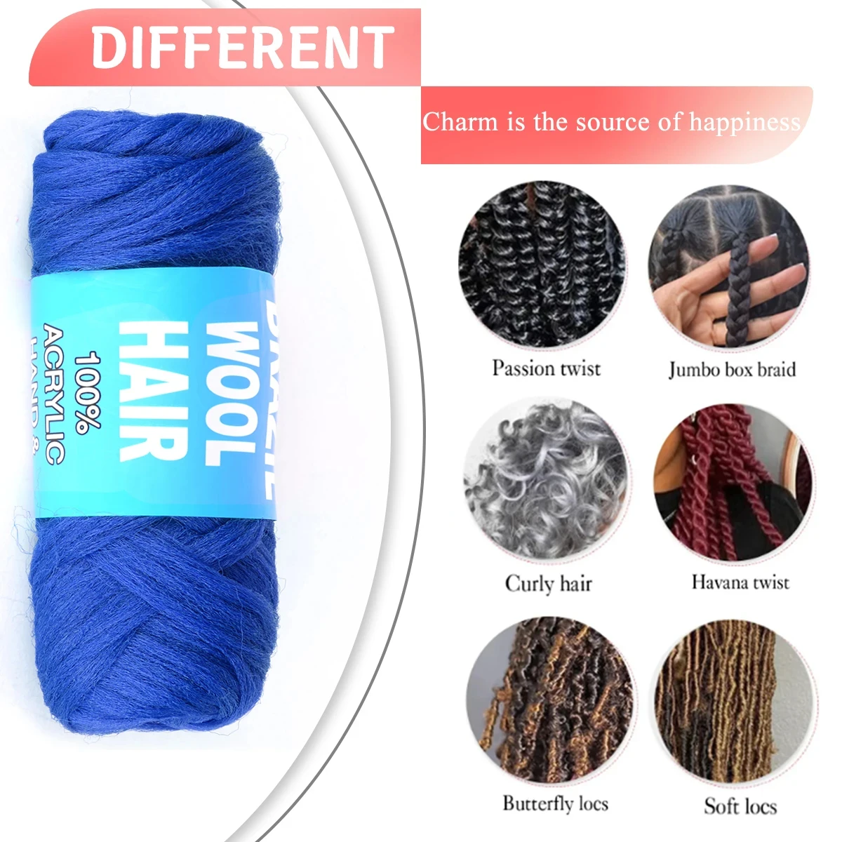 Бразильские шерстяные волосы - Фотография_6