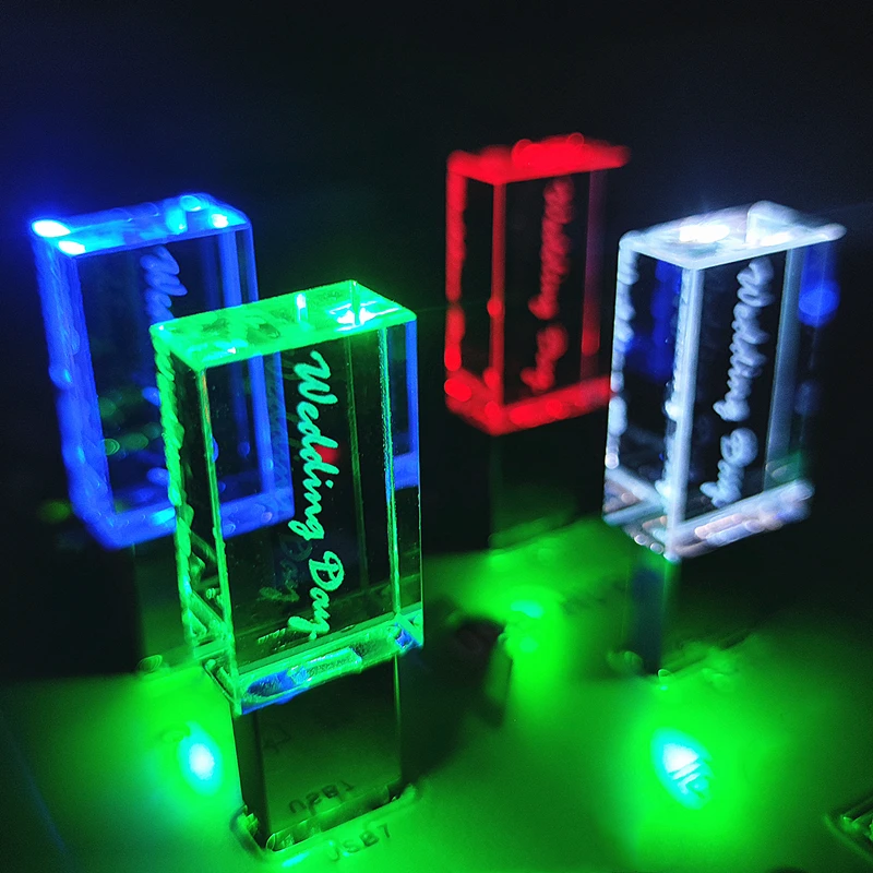 Бесплатный логотип на заказ цветной металлический кристалл usb3 - Фотография_6