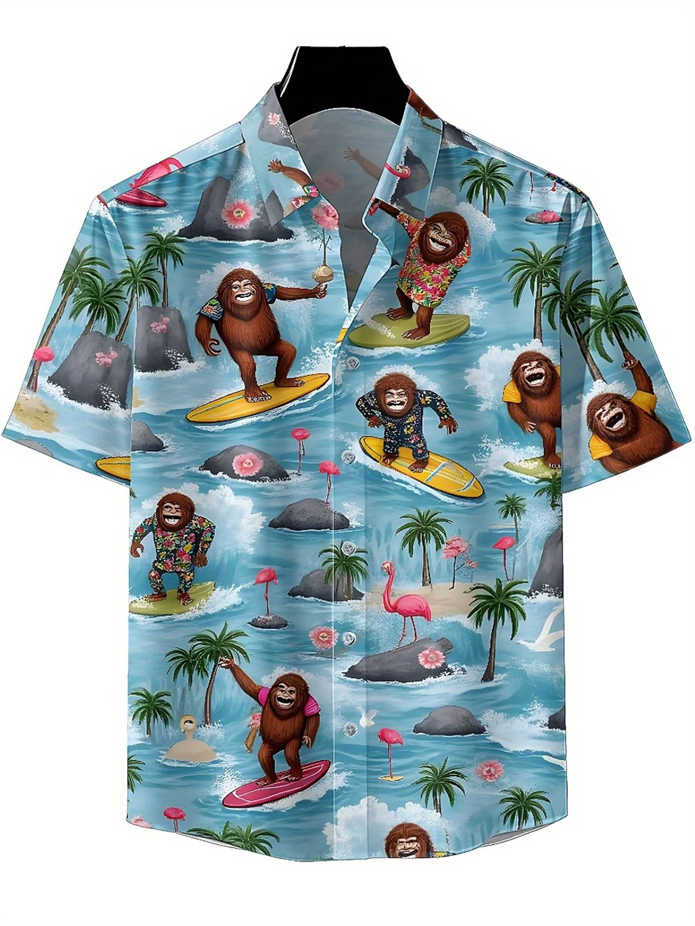 Мужские гавайские рубашки больших - Фотография_2