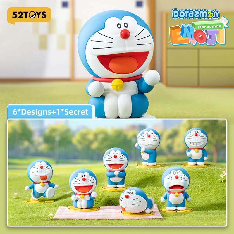 52toys слепая коробка серии doraemon emoji