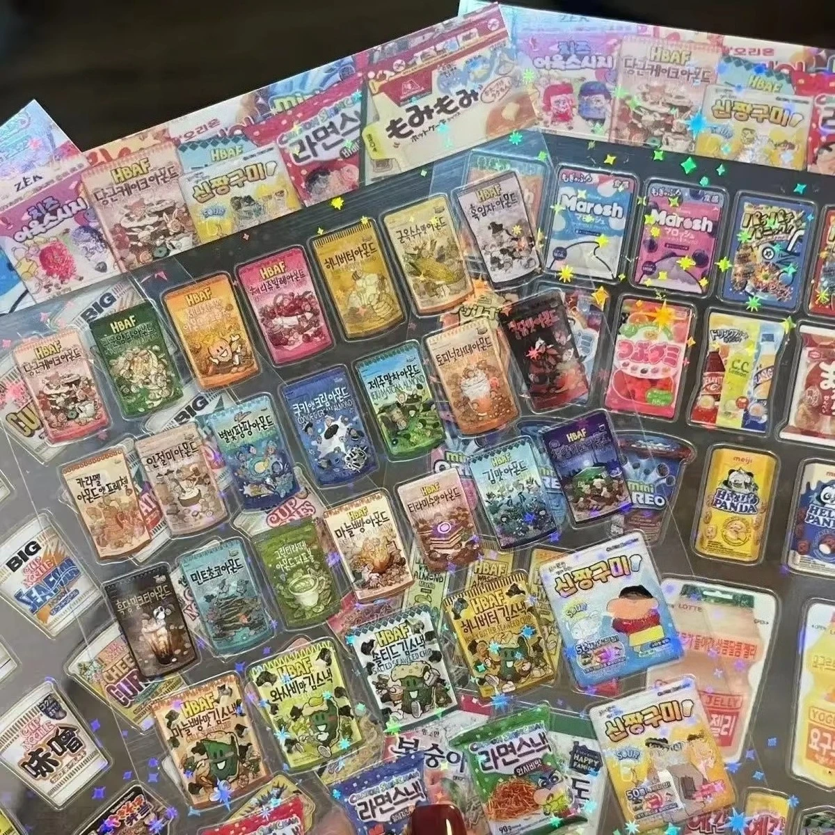 Наклейки для упаковки закусок и продуктов питания для телефона - Фотография_2