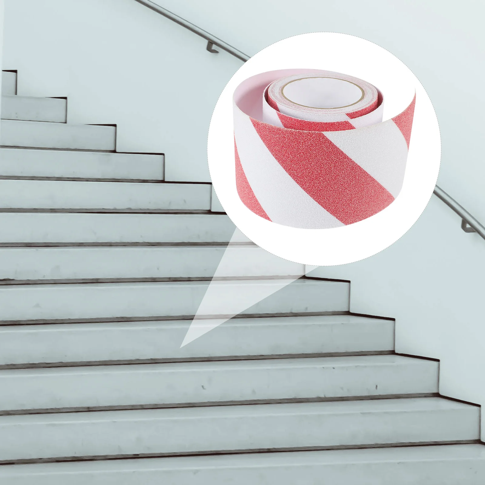 Нескользящие напольные наклейки 5 см x 3 м - Фотография_3