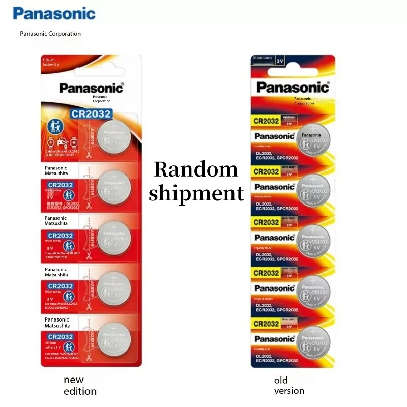 Оригинальная литиевая батарея panasonic cr2032 cr 2032 3 в для часов - Фотография_2