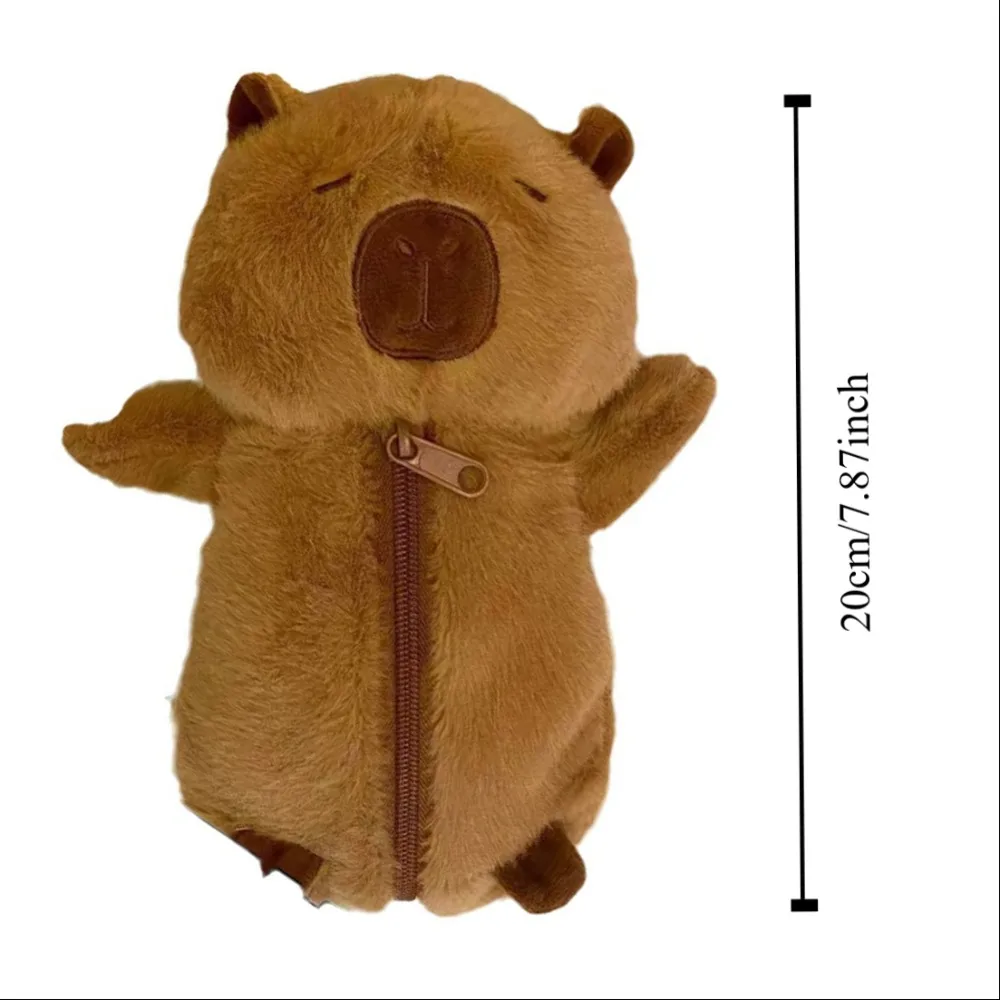 Large capacity capybara plush pen - Фотография_6