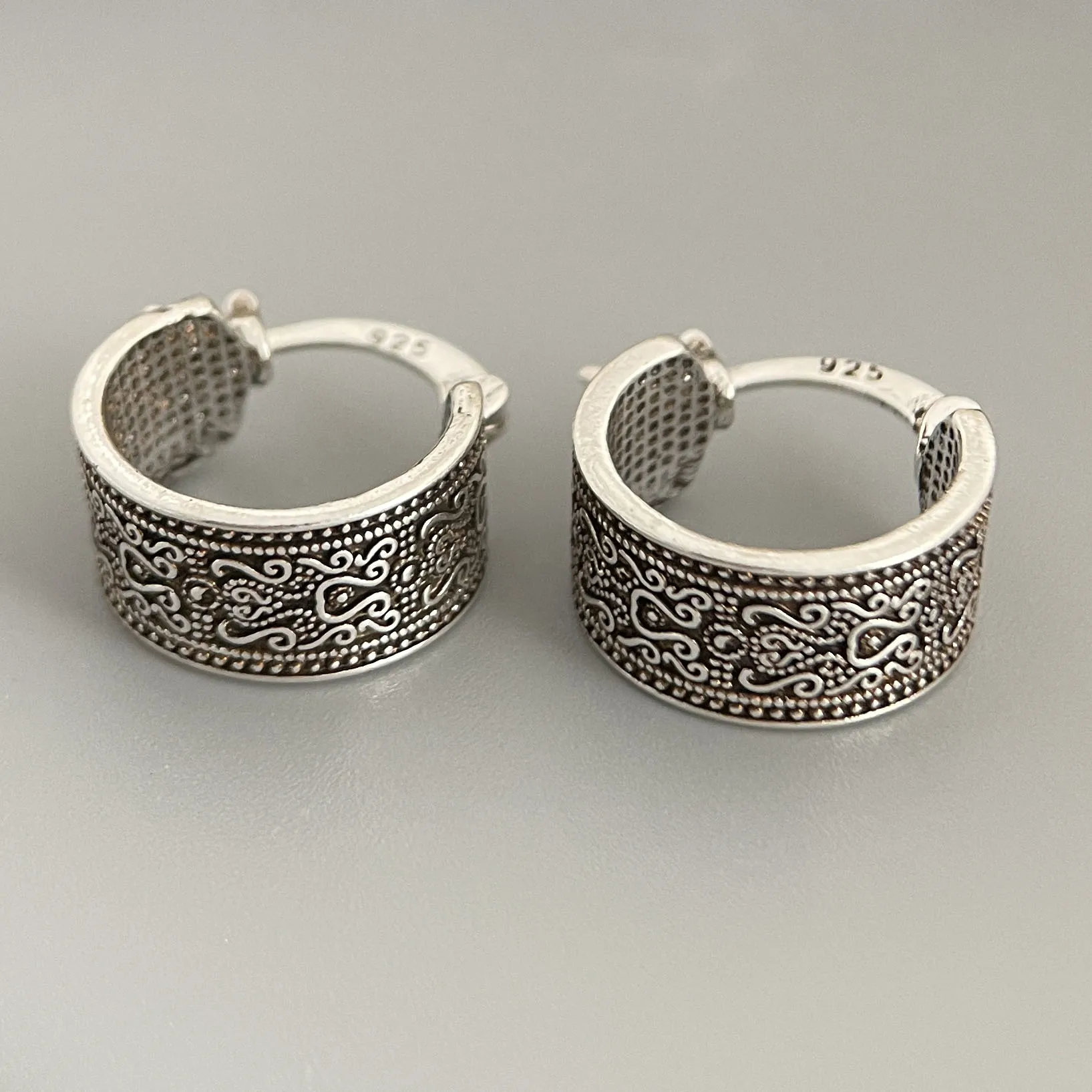 Серьги из стерлингового серебра 925 пробы для женщин - Фотография_2