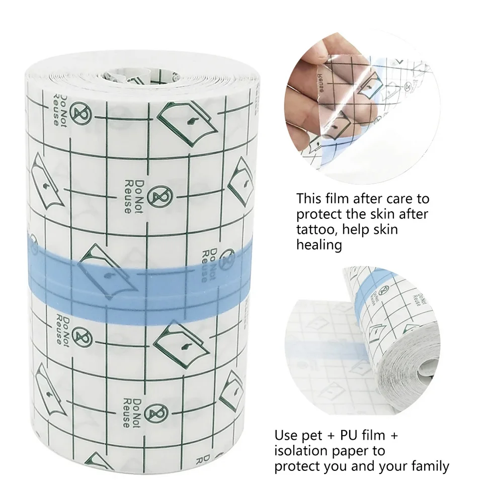 Водонепроницаемая пленка для татуировки 5/10 м - Фотография_4
