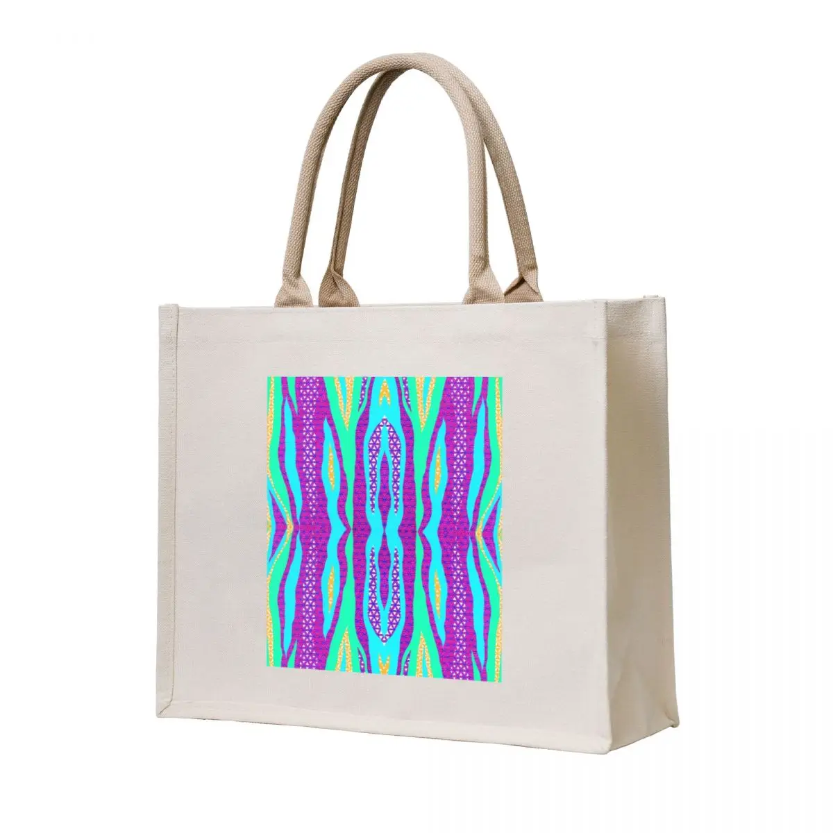 Сумка-тоут geometric abstract flower