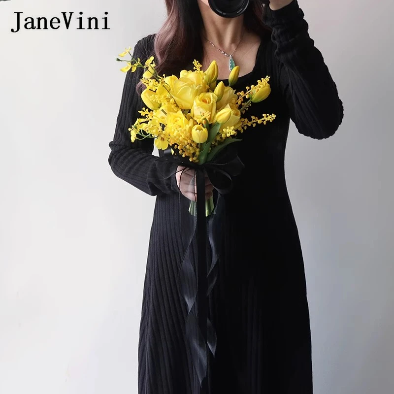 Janevini real touch желтые розы - Фотография_4