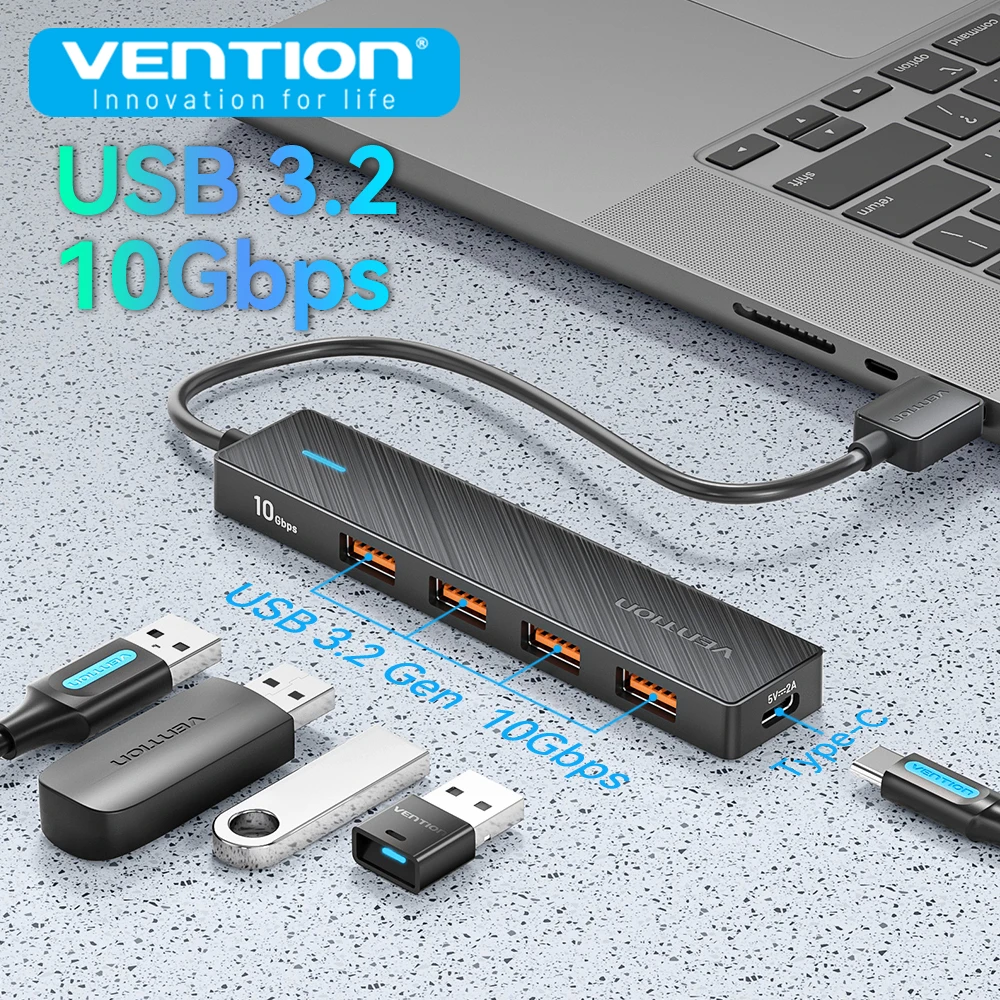 Vention usb 3.2 gen2 hub 5 портов