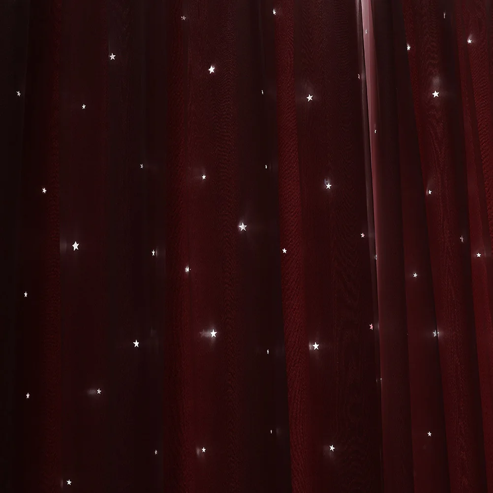 Стильная плотная занавеска с блокировкой солнечного света для гостиной - Фотография_3