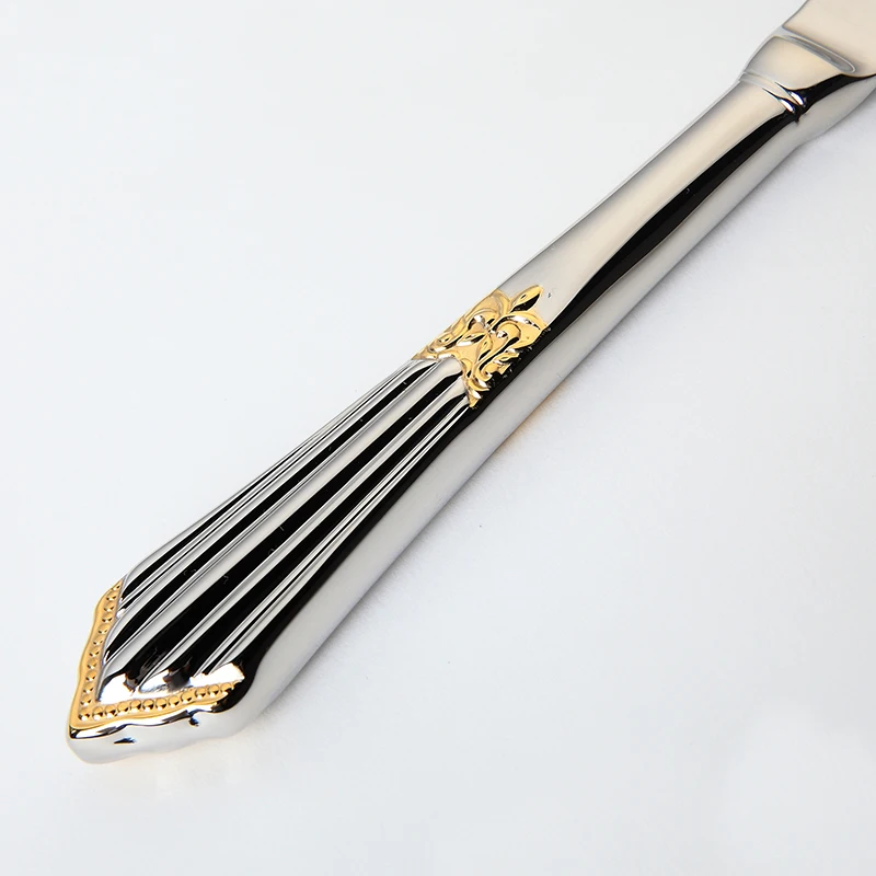 Набор золотых столовых приборов - Фотография_6