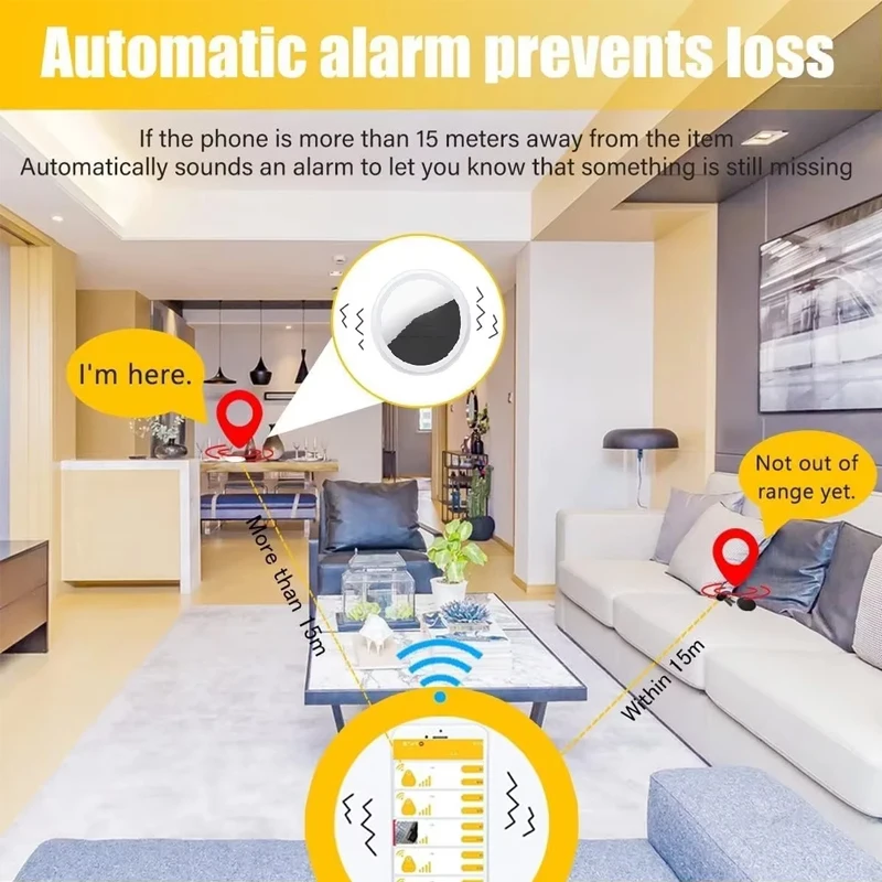 Мини-портативный локатор xiaomi smart finder - Фотография_5