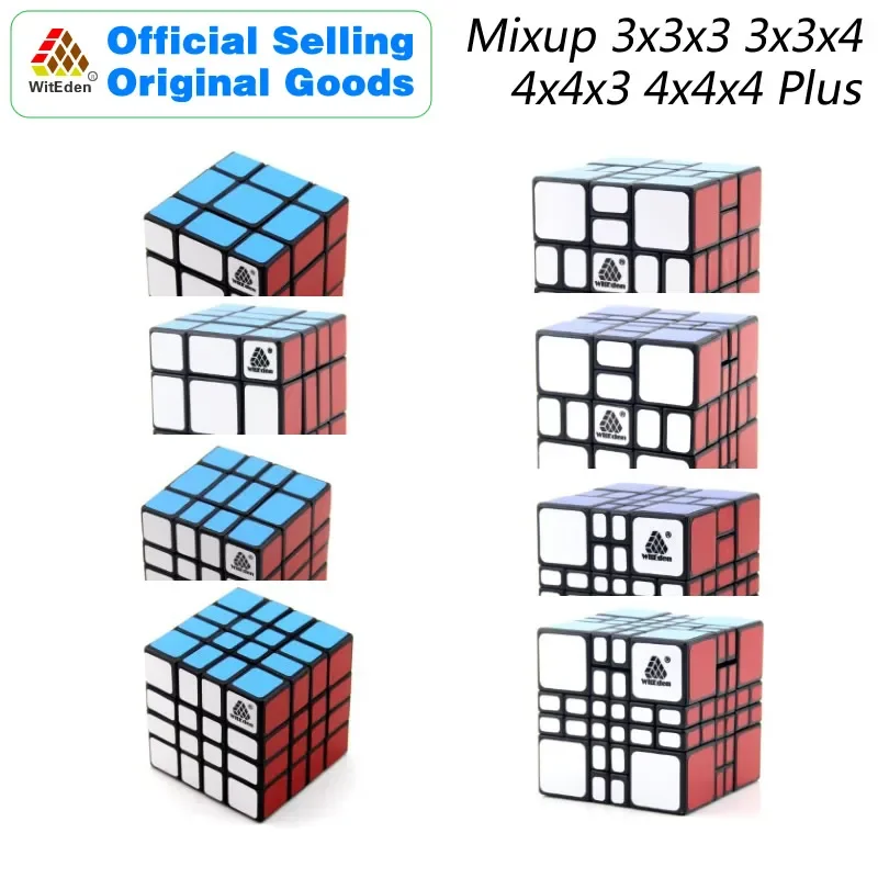 Witeden mixup 3x3x3 3x3x4 4x4 4x3