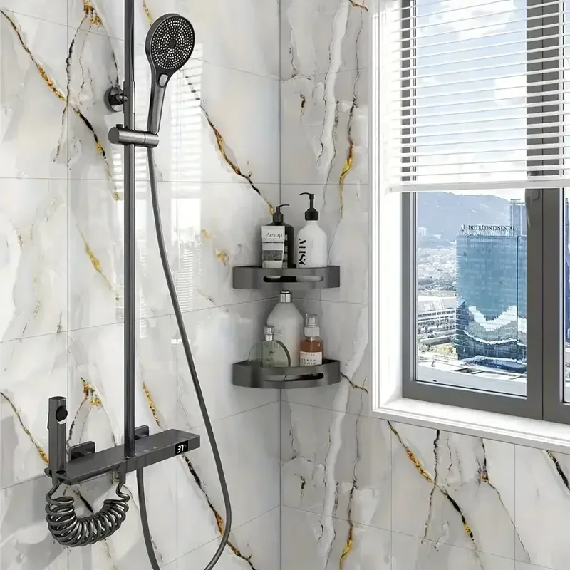 Самоклеящаяся напольная плитка с мраморным видом - Фотография_5