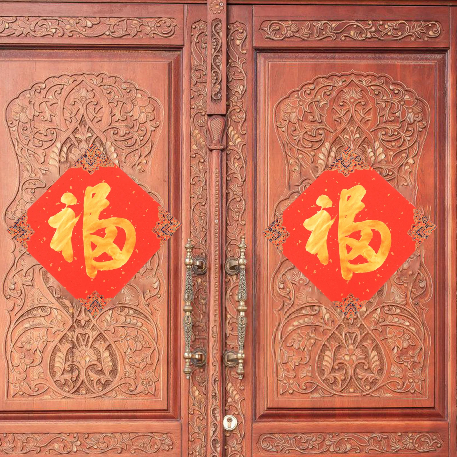 Красная бумага сюань - Фотография_5