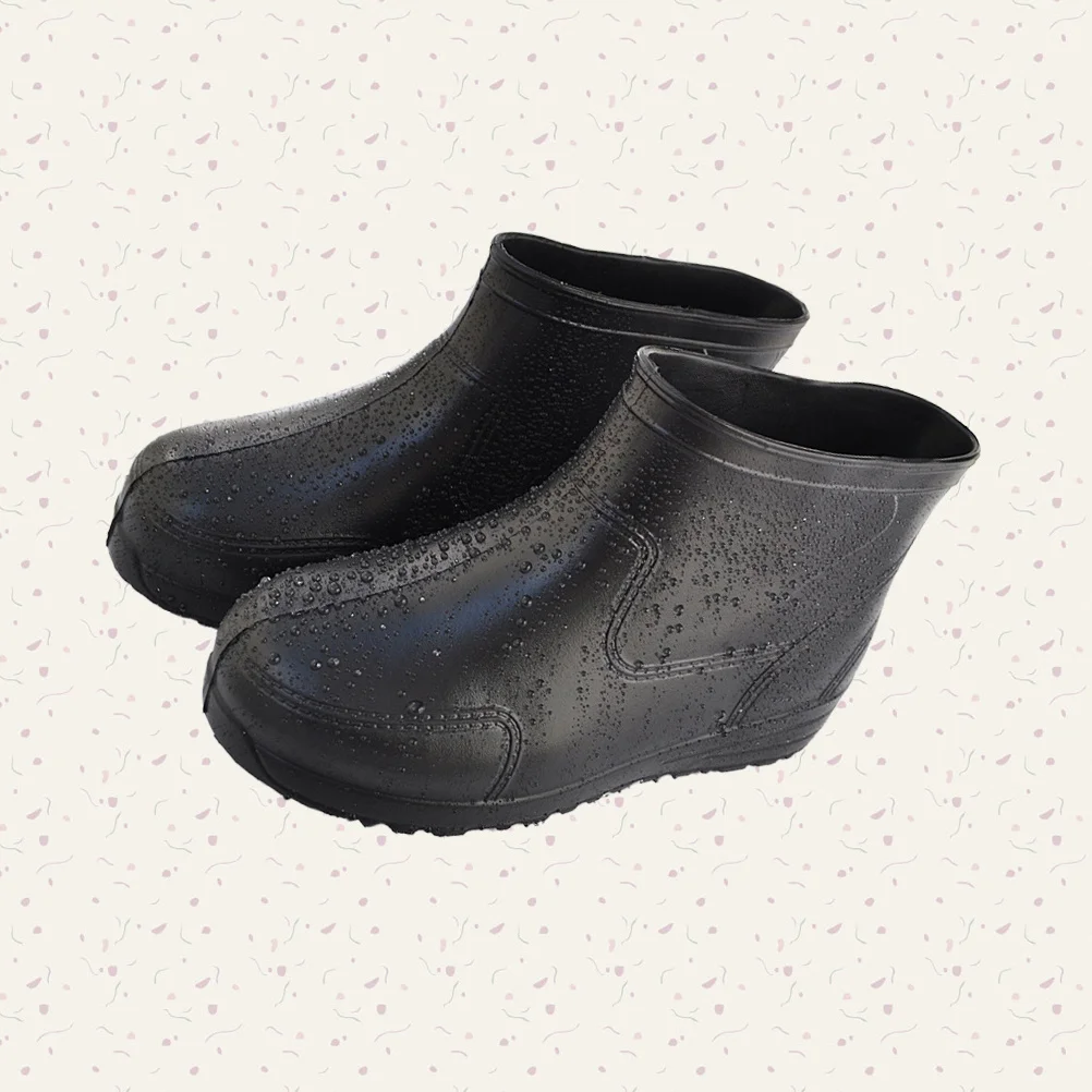 1 пара противоскользящих дождевых туфель - Фотография_5