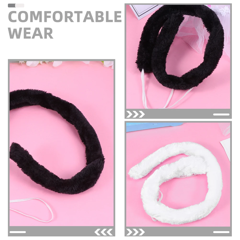 Аксессуары для костюма с хвостом животного на хэллоуин - Фотография_4