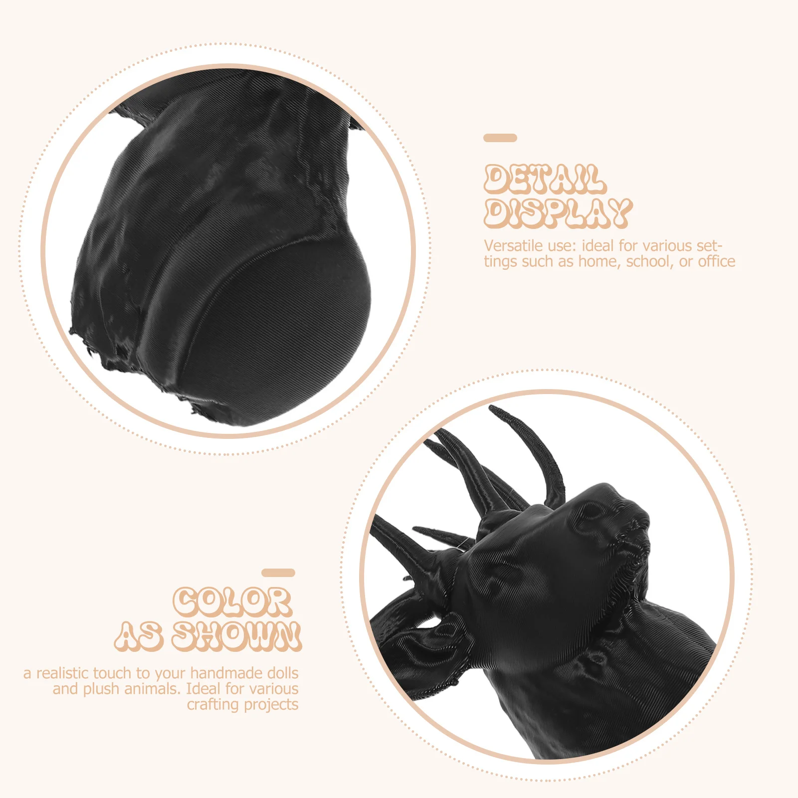 Мини-скульптура головы оленя - Фотография_5