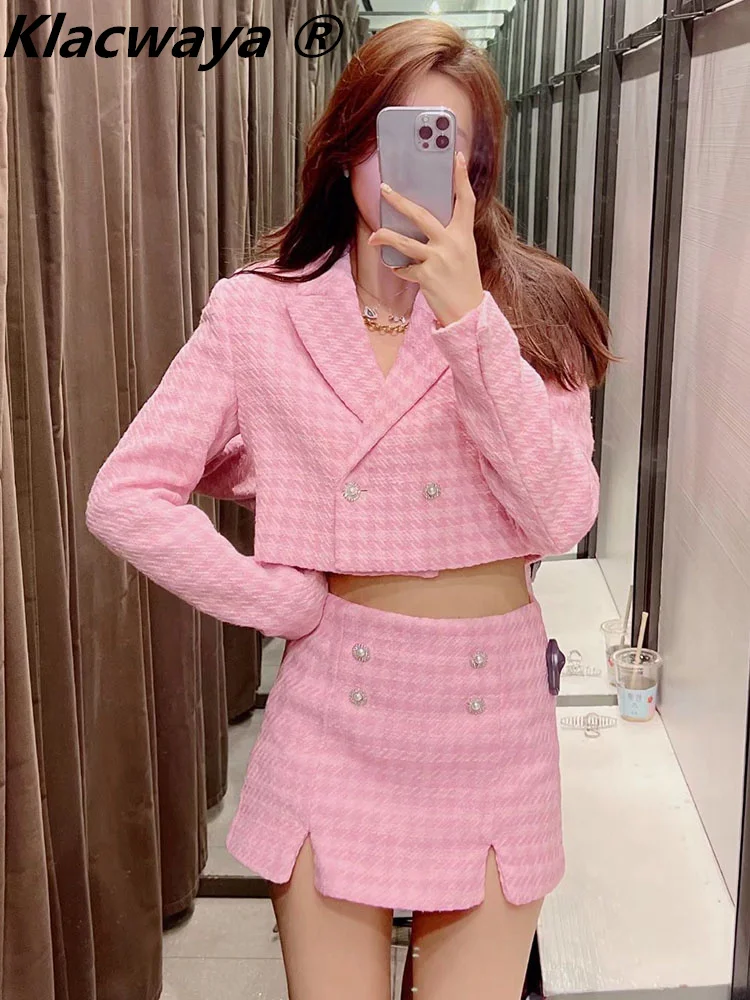 Klacwaya твидовый комплект из 2 предметов - Фотография_3